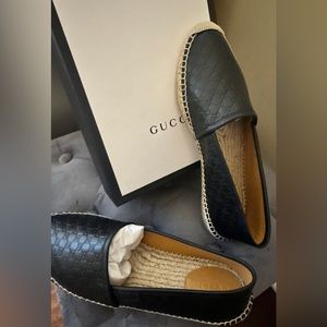 Gucci Leather Espadrilles size 39